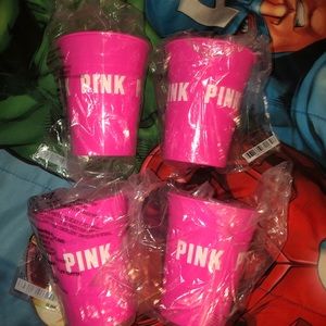 4 pack of PINK CUPS